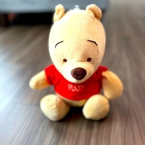 Disney Baby Winnie the Pooh Plush Toy - Red and Yellow